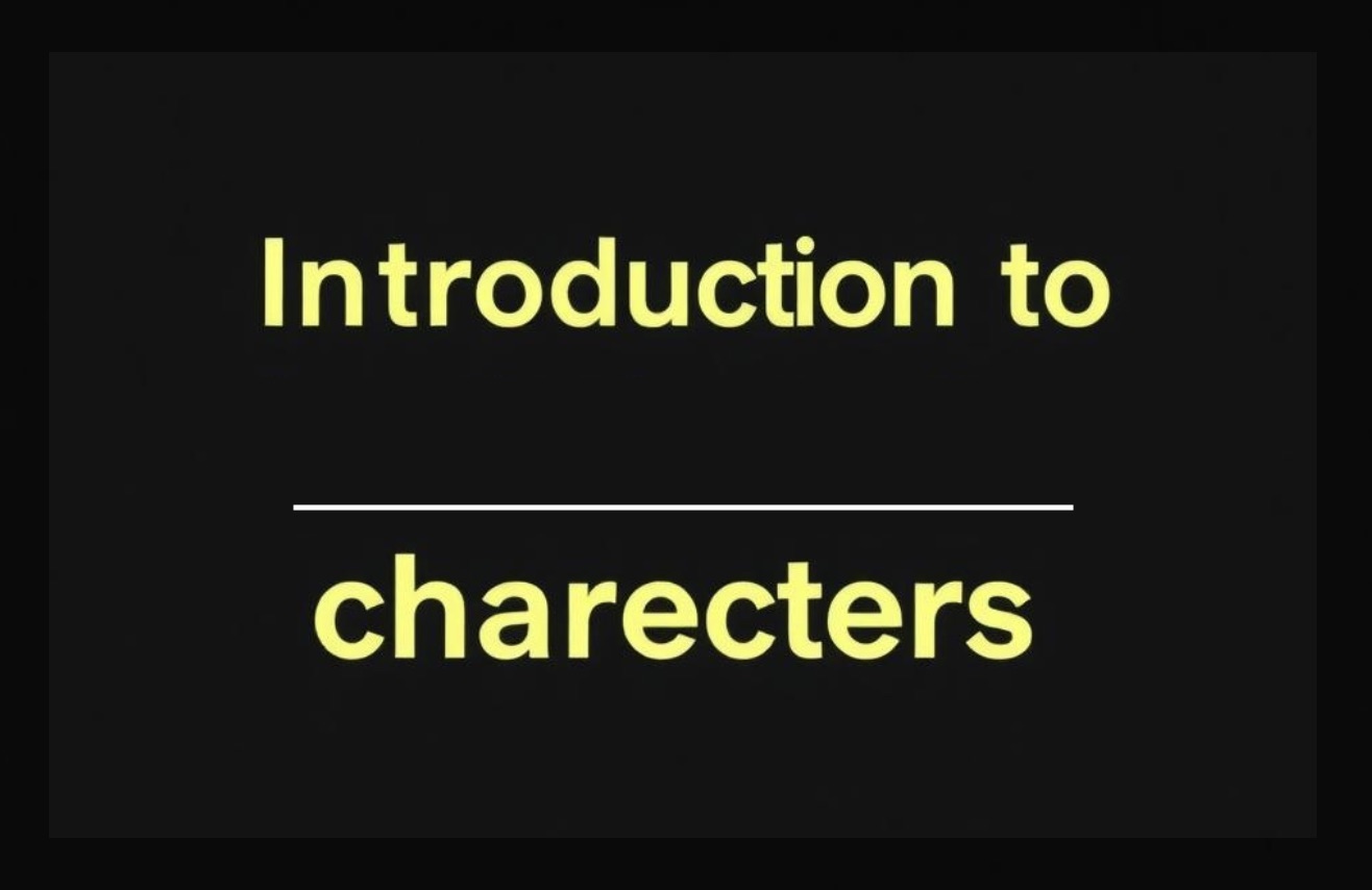 Introduction to Invisible Characters